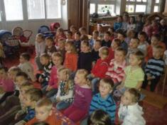 Divadelní představení v MŠ Otice