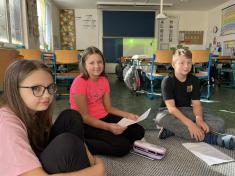 Čtenářská dílna - čtení knihy Ztraceni v čase