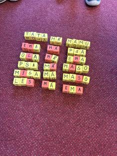 Slabika, slovo, věta